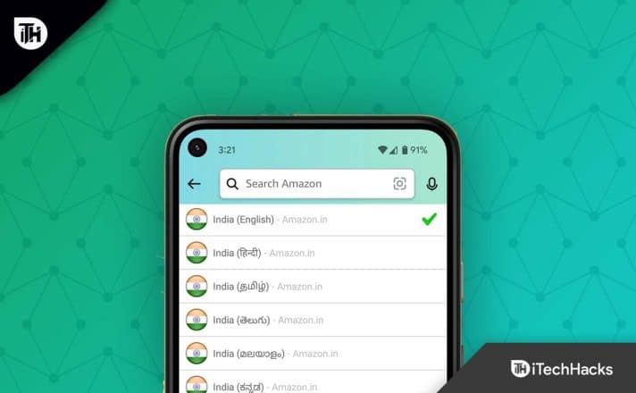 How to Change Language on Amazon App Website in PC or Mobile