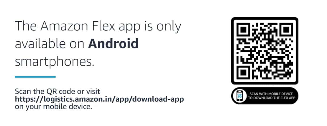 amazon flex app download android