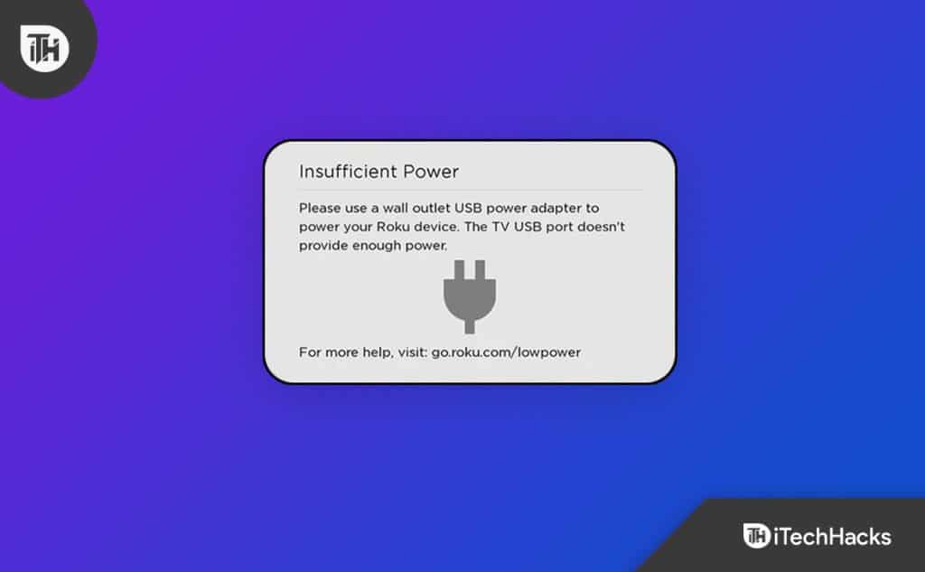 Top 7 Ways to Fix Roku Low Power or Insufficient Power Issue