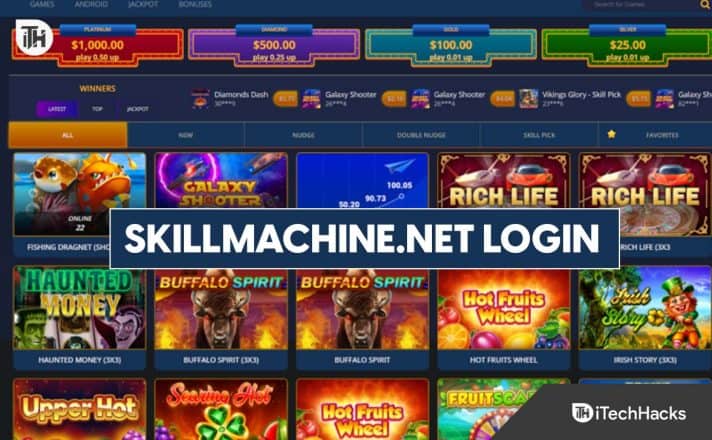 Guia de login e inscrição do Skillmachine.net 2023 - Boa Informação