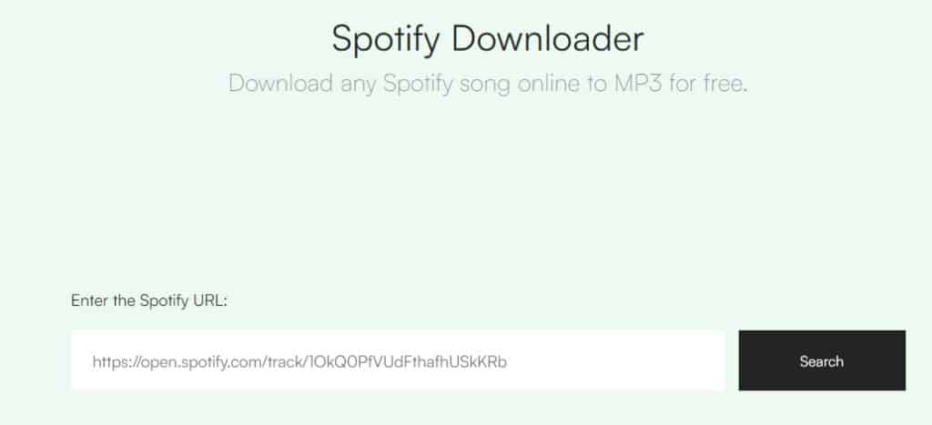 Spotify to MP3 converter