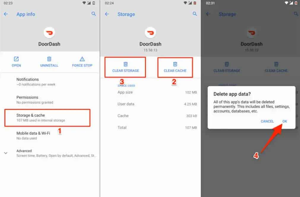 8 Ways to Fix Doordash Error Validating Basket on Android iOS App - 87