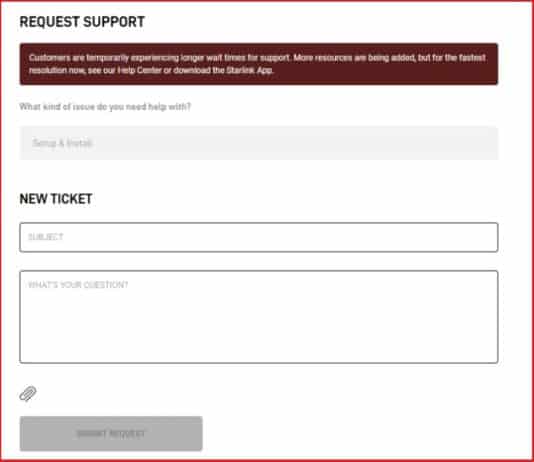 How To Contact Starlink Customer Support In 2024 Email Or Phone   Submit Ticket Starlink 534x462 