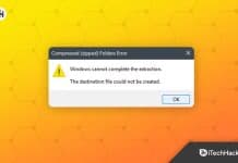 How to Fix Windows Cannot Complete The Extraction Error