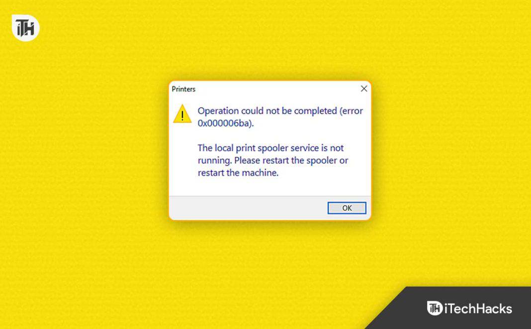 Windows 6 Error 5 Ways to Fix Error 0x000006ba Windows Code Issue Quickly Easily