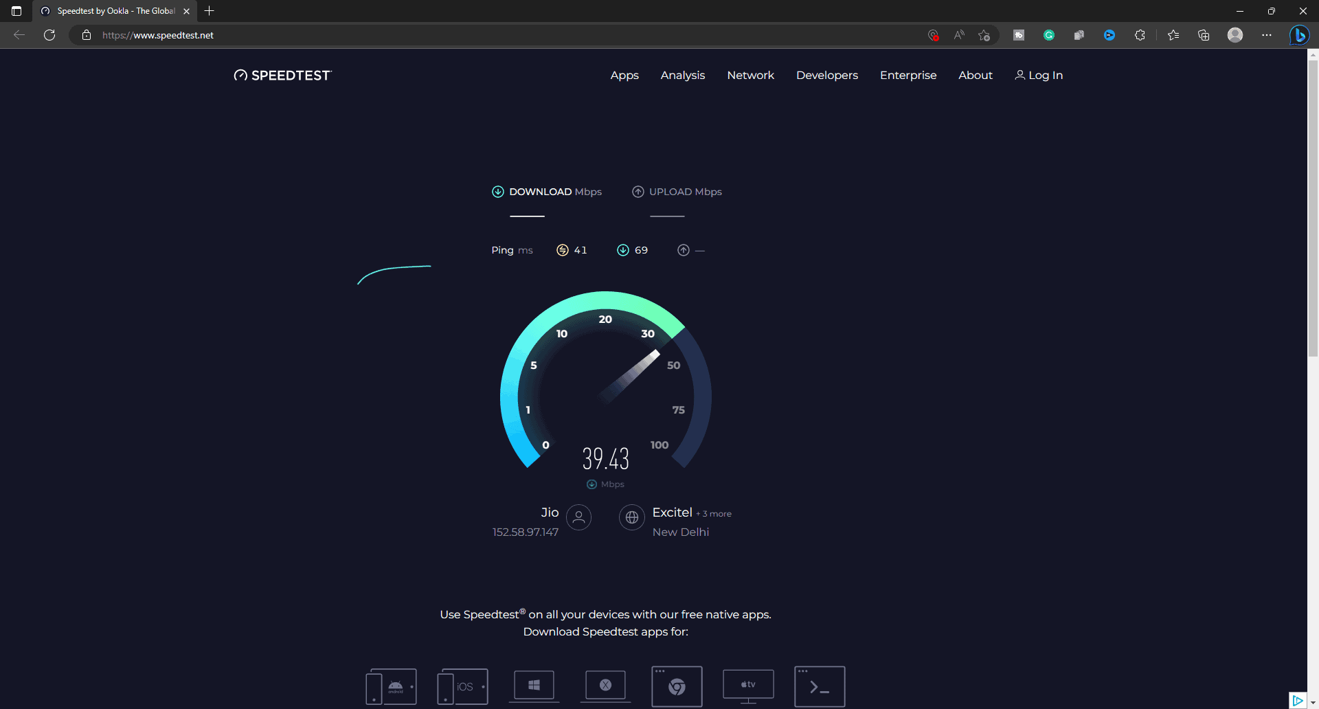 Check Your Internet Connection