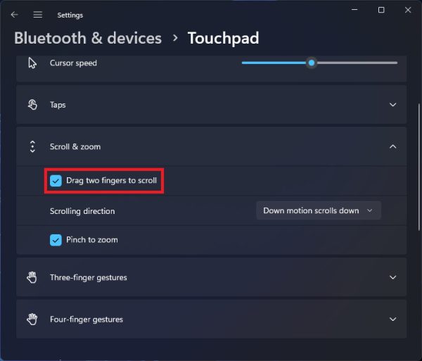 Top 6 Ways to Fix TwoFinger Scroll Not Working Issue on Windows 11