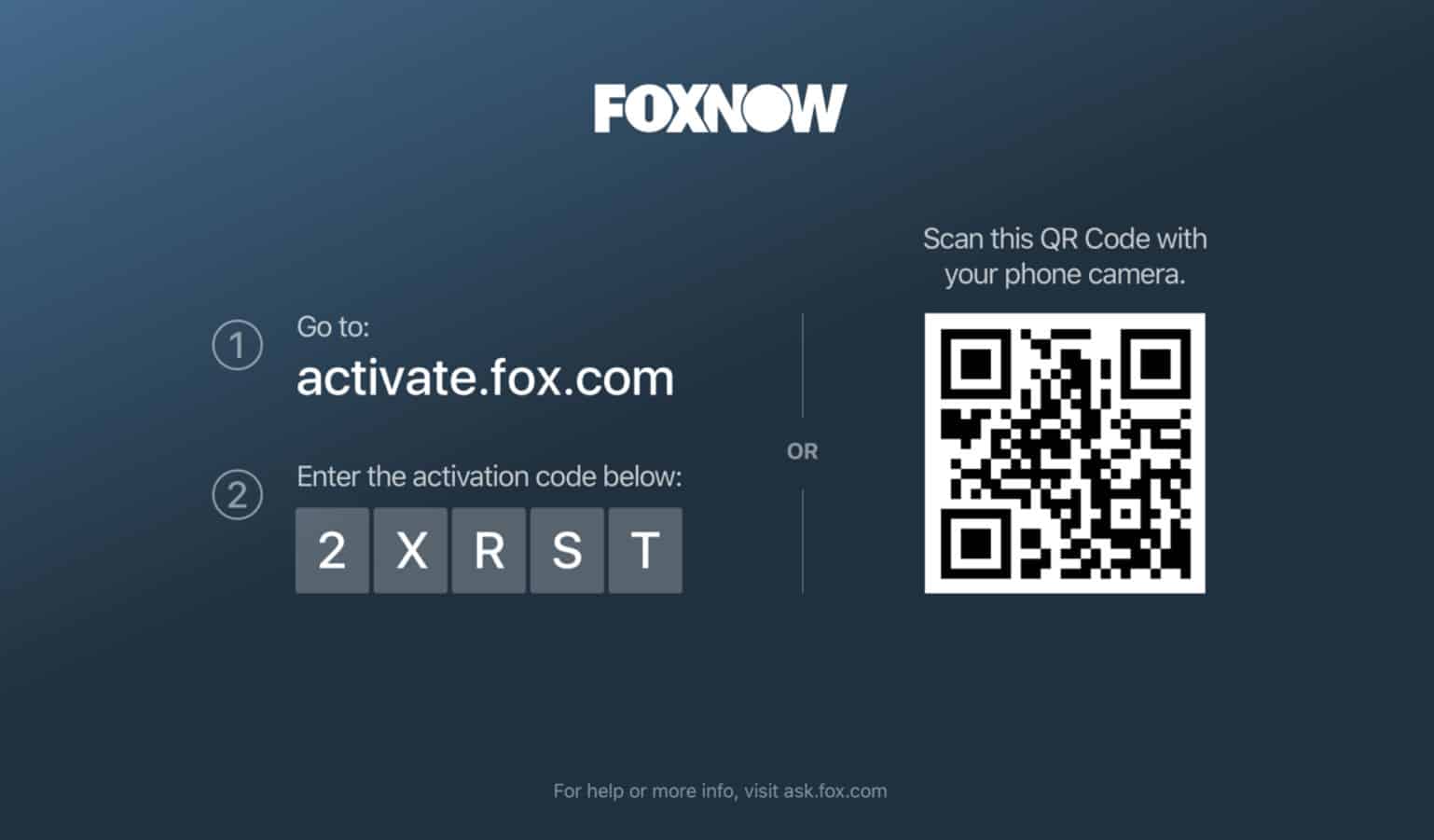 Activate Fox Sports Channel on Xbox