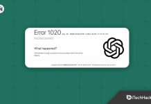 How to Fix ChatGPT Error Code 1020 Access Denied