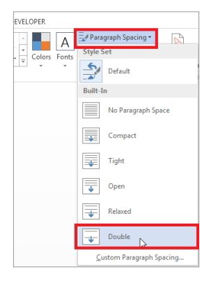 How to Double Space in Microsoft Word (2 Ways)