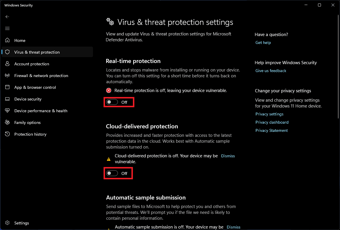 Security Center Failed to Validate Caller with Error DC040780