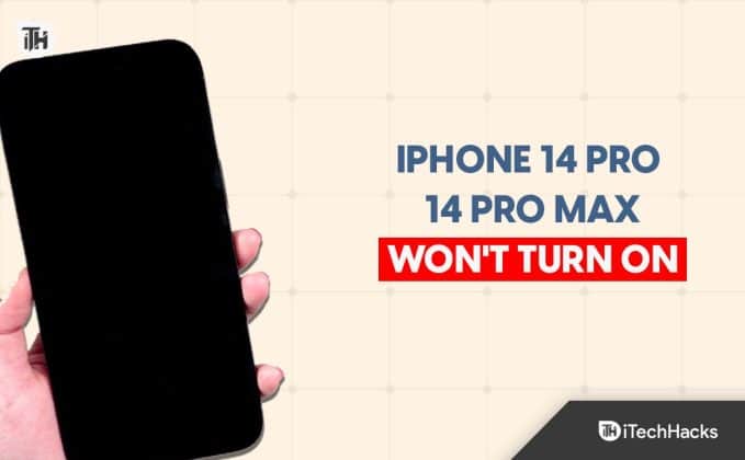 what happens when iphone 14 pro max doesn't turn on