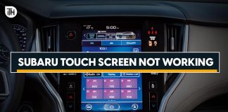 How to Fix Subaru Touch Screen Not Working