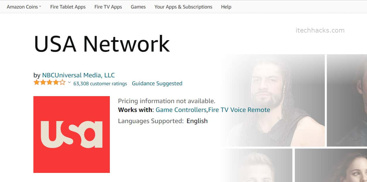 Activate USA Network on Fire Smart TV - Step by Step Guide