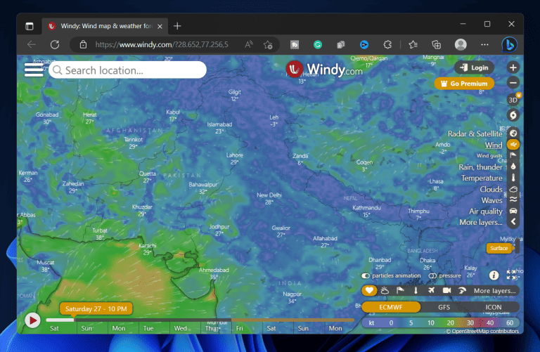 Top 10 best weather forecast websites for free 2025 