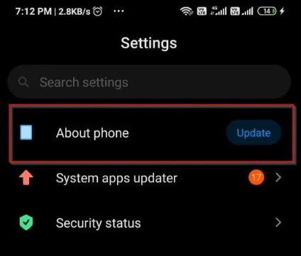 Make sure your device's OS is Up-to-Date