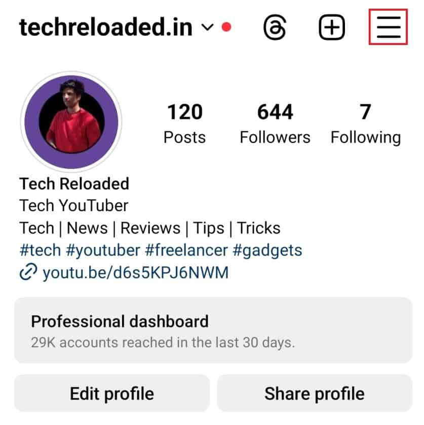 Ways To Hide Unhide Threads Badge On Instagram App