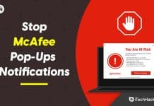 How to Stop McAfee Pop-Ups Notifications on Chrome