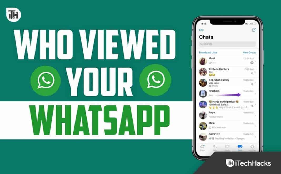 How to See if Someone Viewed My WhatsApp Profile?