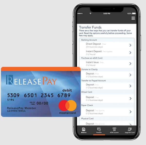 Benefits of Using the ReleasePay Card: