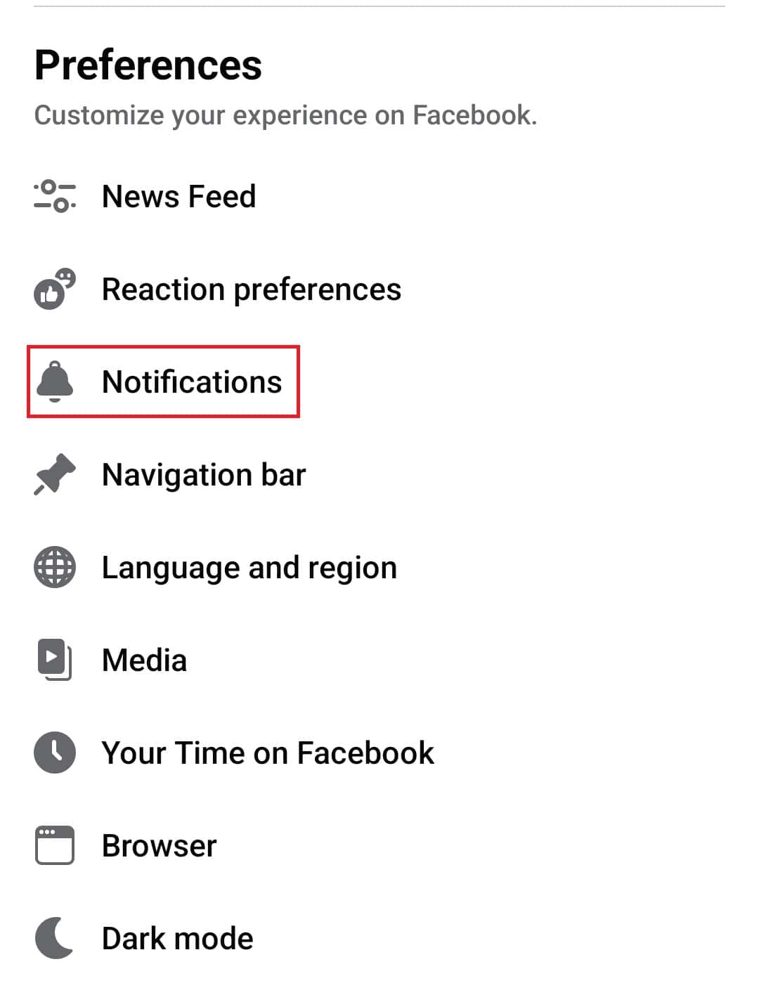 Notifications