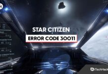 Star Citizen Error Code 30011