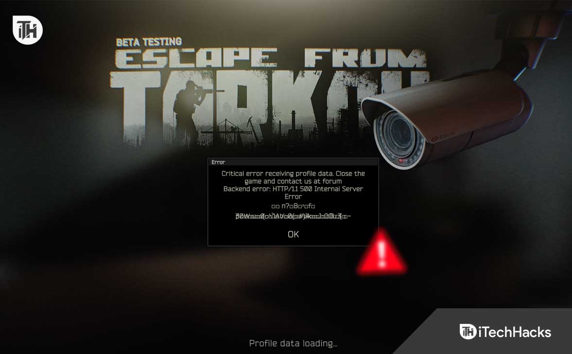 How to Fix Escape From Tarkov Backend Error Message