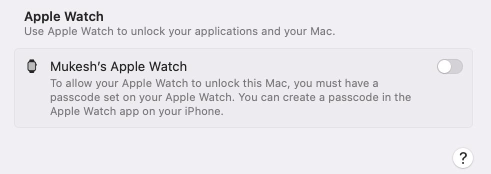 Unlock Macbook Pro Without Password Using Apple Watch