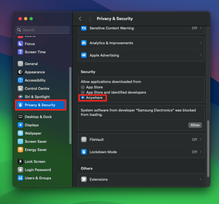 Fix: macOS Cannot Verify that this App is Free from Malware Error