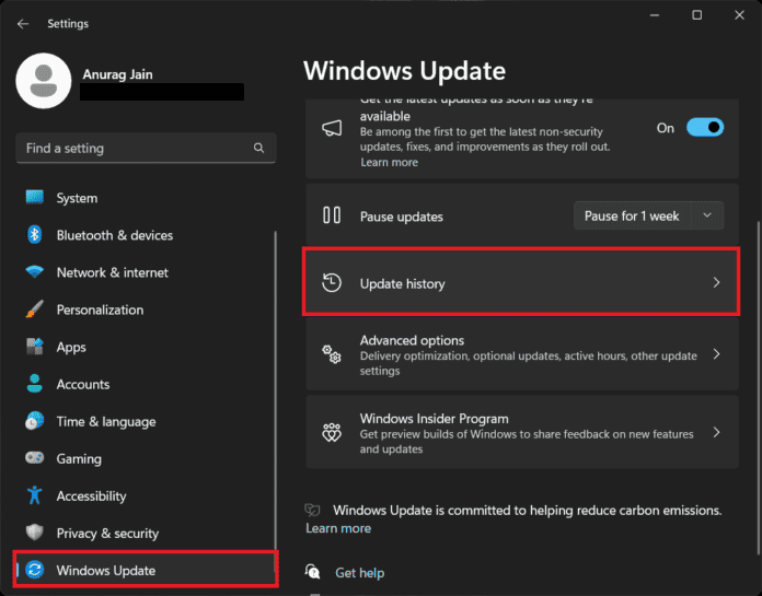 Best 5 Ways to View Update History in Windows 11