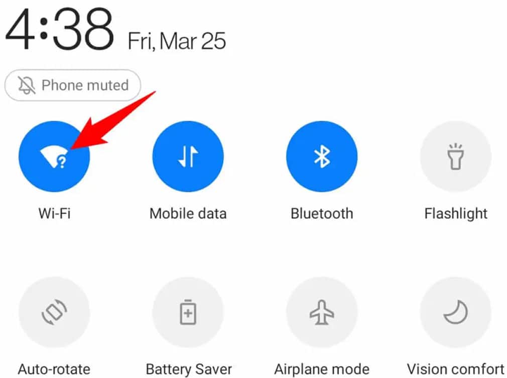 Check Wi-Fi / Mobile Data Connectivity