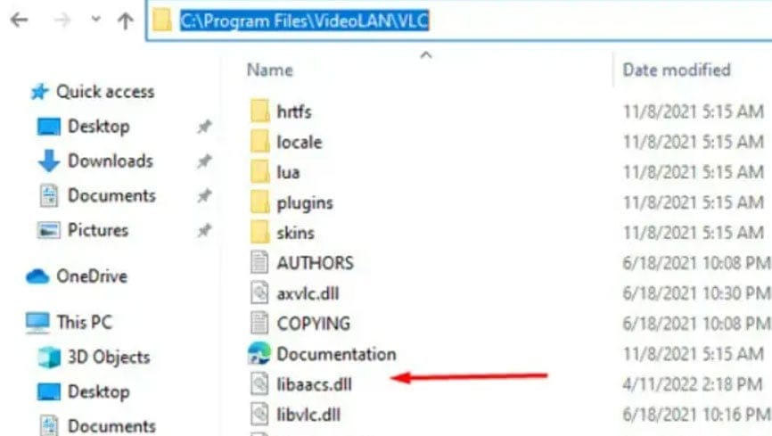 Add libraries files to AACS