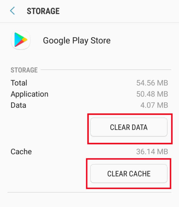 Clear Google Play Store Cache And Data