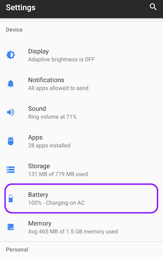 optimized battery