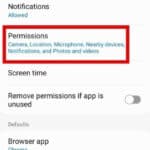 Check Google Chrome App Permissions