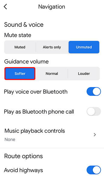 How to Change the Navigation Voice Volume