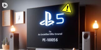 10 Ways to Fix An Unidentified Error Occurred PS5 CE-10005-6