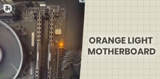 What is Orange Light on Motherboard and How to Fix the Issue?