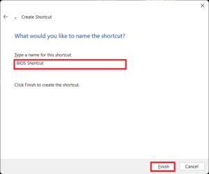 restart into bios windows 11 shortcut