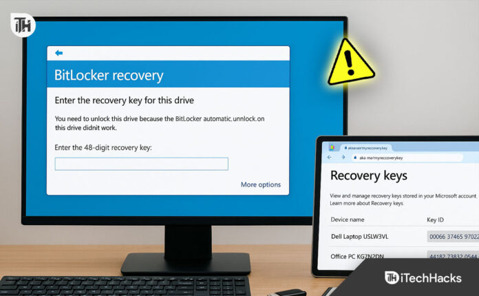 Entraid Bitlocker Keys How to Find Your BitLocker Recovery Key at aka.ms/myrecoverykey