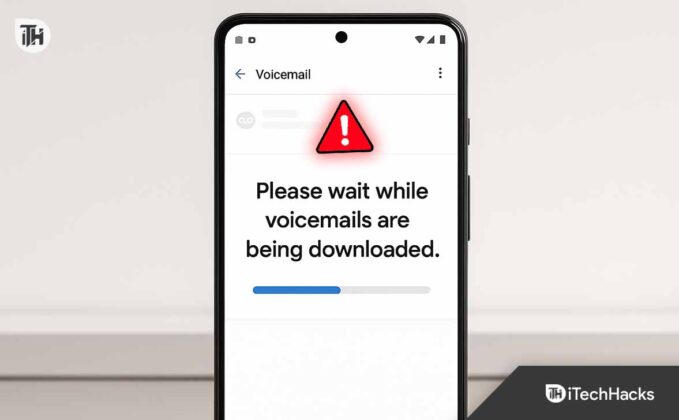 Please Wait While Voicemails Are Being Downloaded