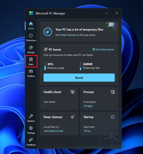 Reduce High RAM Usage on Windows 11 Using Microsoft PC Manager (One