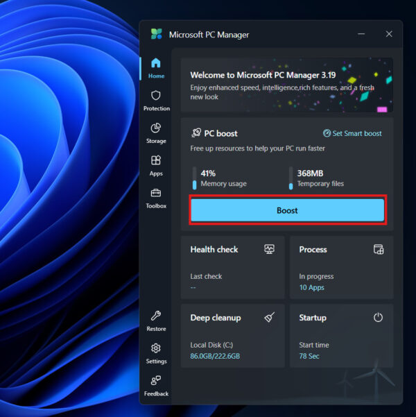 Reduce High RAM Usage on Windows 11 Using Microsoft PC Manager (One