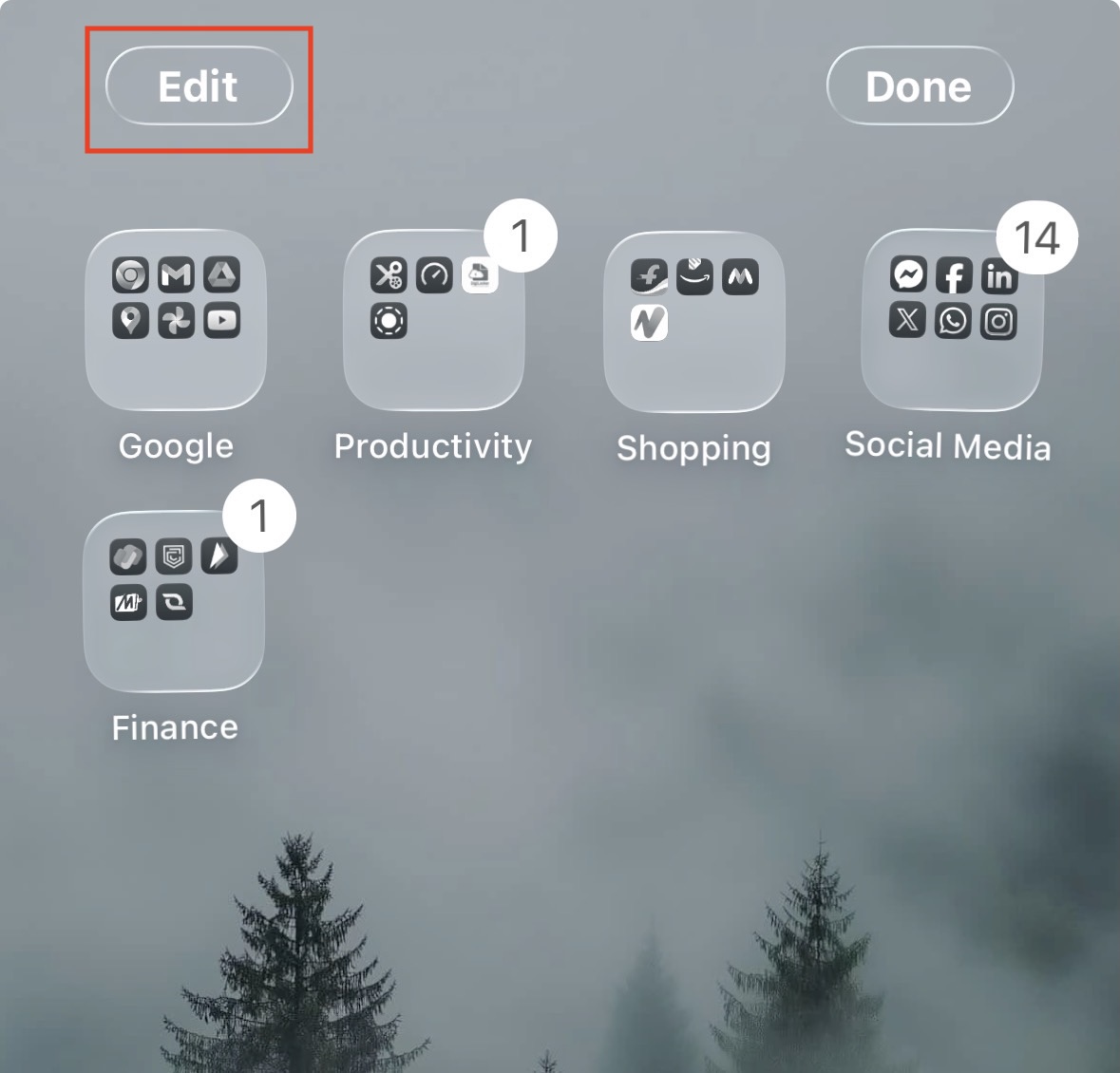Apple Ios Icon Glass How to Remove the Liquid Glass Effect from App Icons on iOS 26