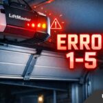LiftMaster Garage Door Opener Error Code 1-5 Solution LiftMaster Garage Door Opener Error Code 1-5 Solution