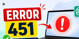 Why Is ChatGPT Showing Error 451? Complete Fix Guide Why Is ChatGPT Showing Error 451? Complete Fix Guide
