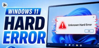 Unknown Hard Error in Windows 11? Here Are 5 Proven Fixes Unknown Hard Error in Windows 11? Here Are 5 Proven Fixes