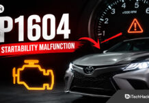 How to Fix Toyota P1604 Startability Malfunction How to Fix Toyota P1604 Startability Malfunction