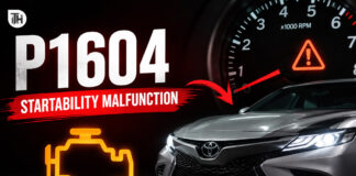 How to Fix Toyota P1604 Startability Malfunction How to Fix Toyota P1604 Startability Malfunction