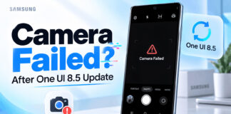How to Fix Samsung โCamera Failedโ After One UI 8.5 Update How to Fix Samsung โCamera Failedโ After One UI 8.5 Update